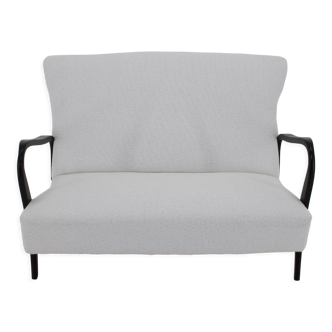 1960s italian 2-seater sofa in bouclé