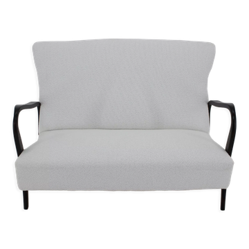 1960s italian 2-seater sofa in bouclé