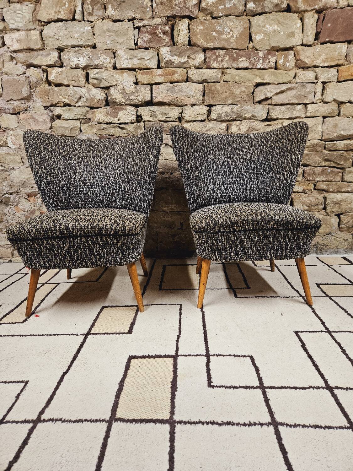 Pair of vintage 1960s cocktail