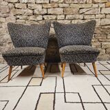 Pair of vintage 1960s cocktail