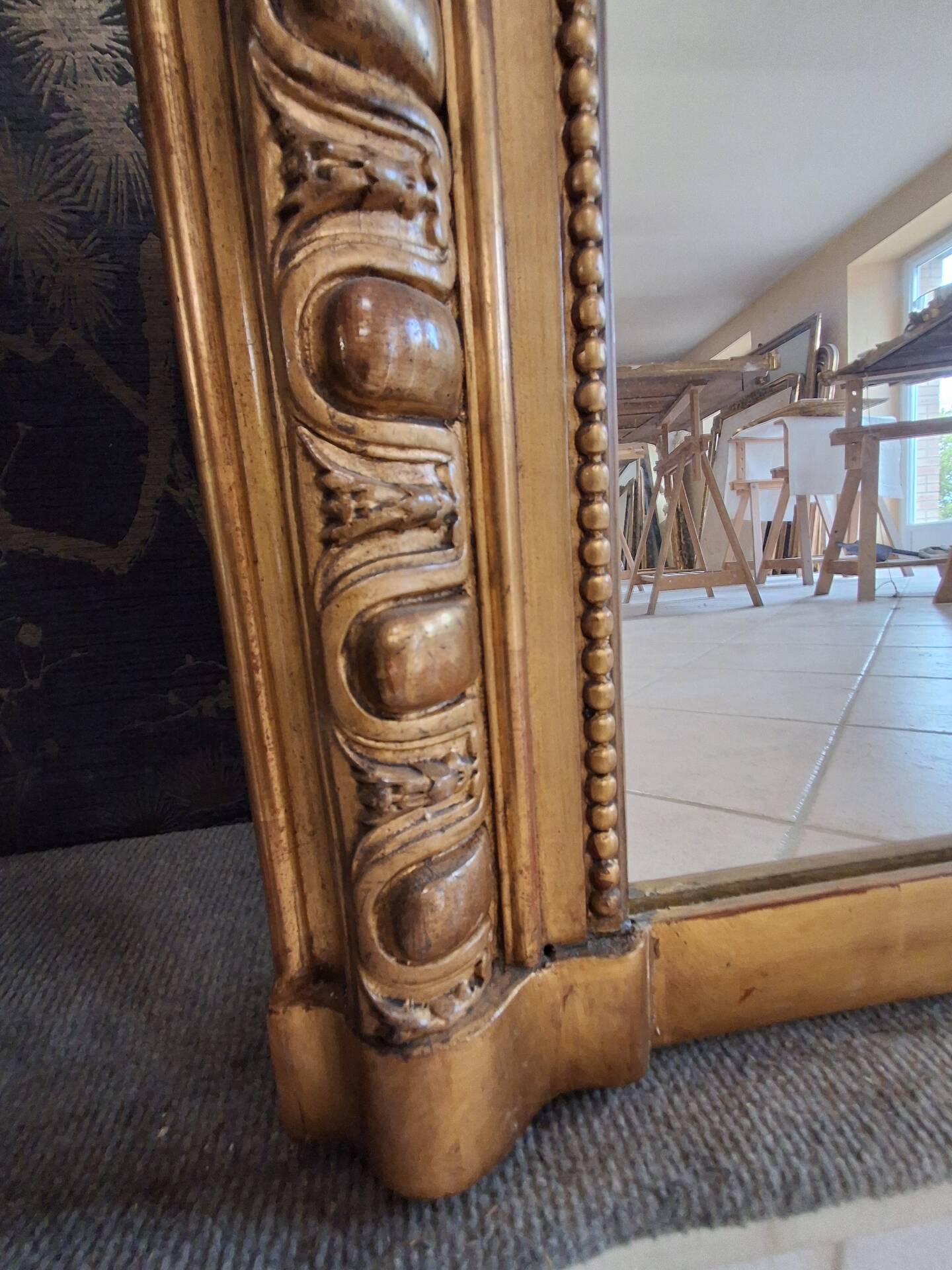 Miroir époque XIX 189 x 121 /123