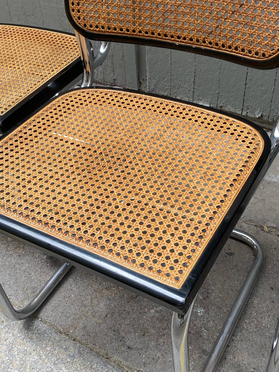 4 Cesca Chairs by M. Breuer