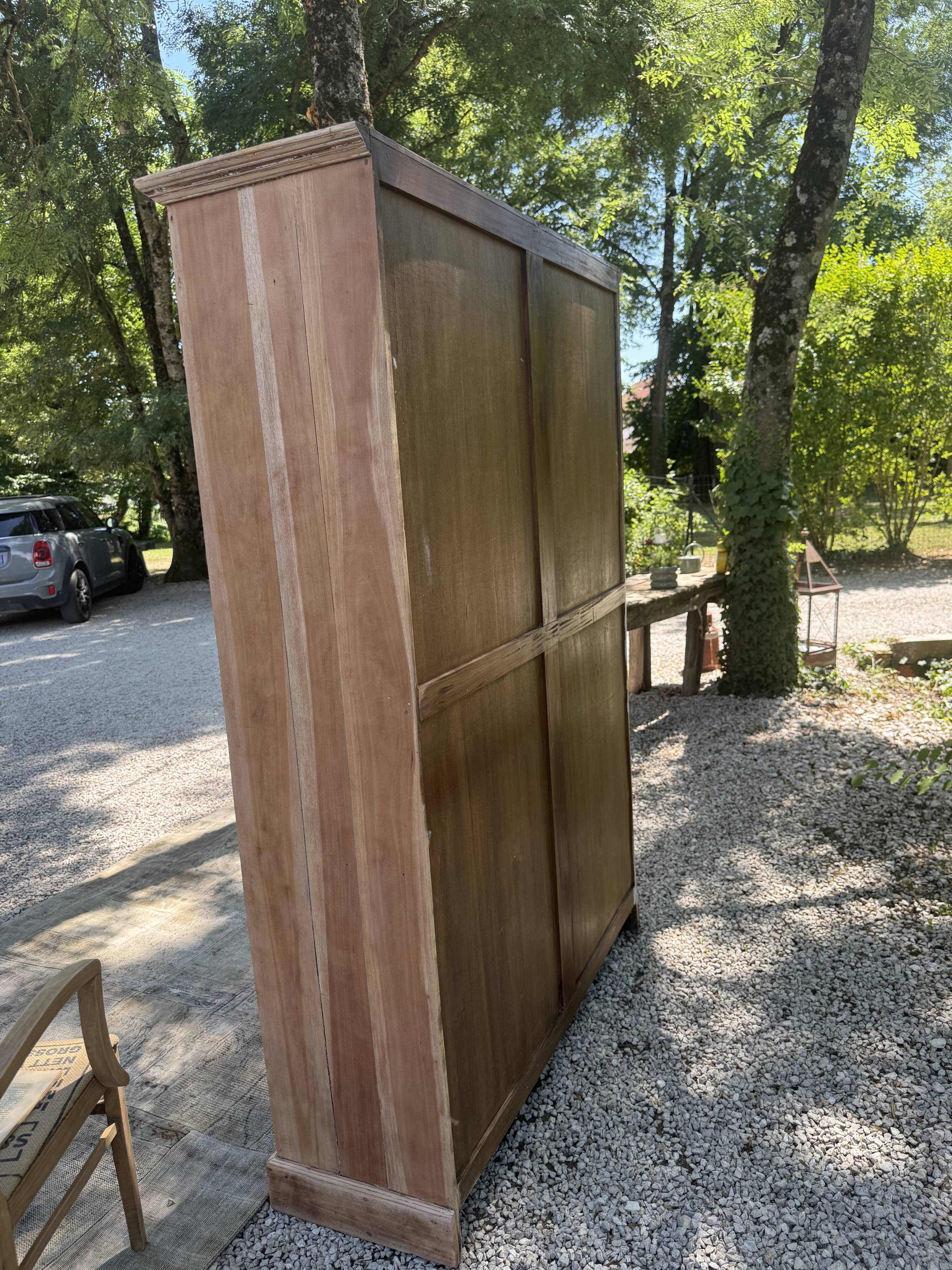 Renovated solid wood library