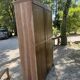 Renovated solid wood library