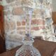 Crystal candle holder