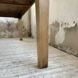 Solid oak farmhouse table 180 cm