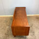 Lowboard, petit meuble de hall avec tiroirs, érable rayé, années 1960