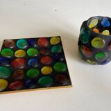 Empty pocket and tealight holder from the 70s