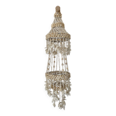Vintage pendant light - 60s - shell