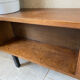 Enfilade of the 50s vintage solid wood (shallow)