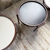 Nido 780 G stackable coffee tables. Frattini for Cassina