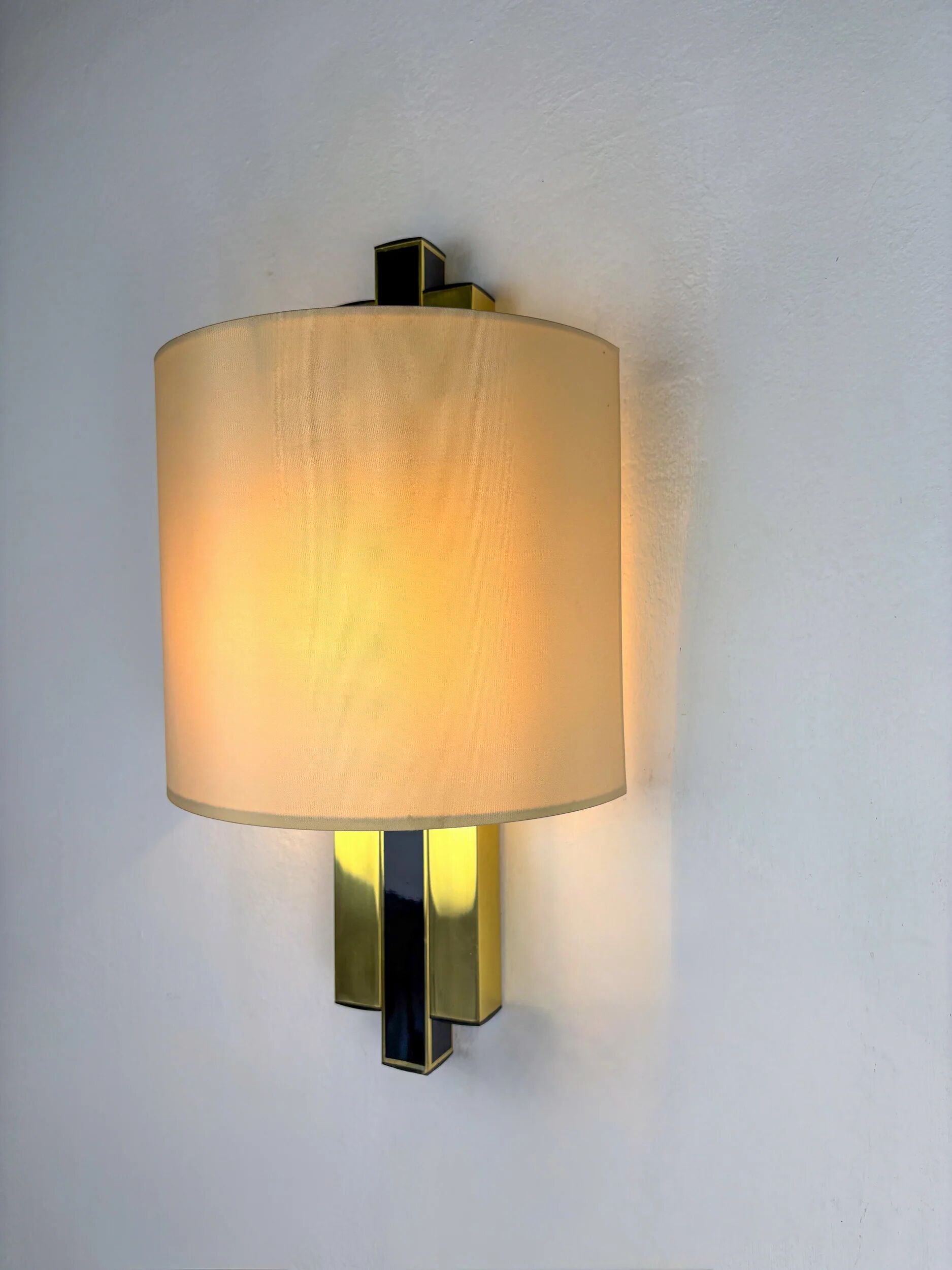 Geometric wall lamp by Bd Lumica, Italy, 1970s