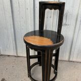 Antique Asian chair made of solid wood
