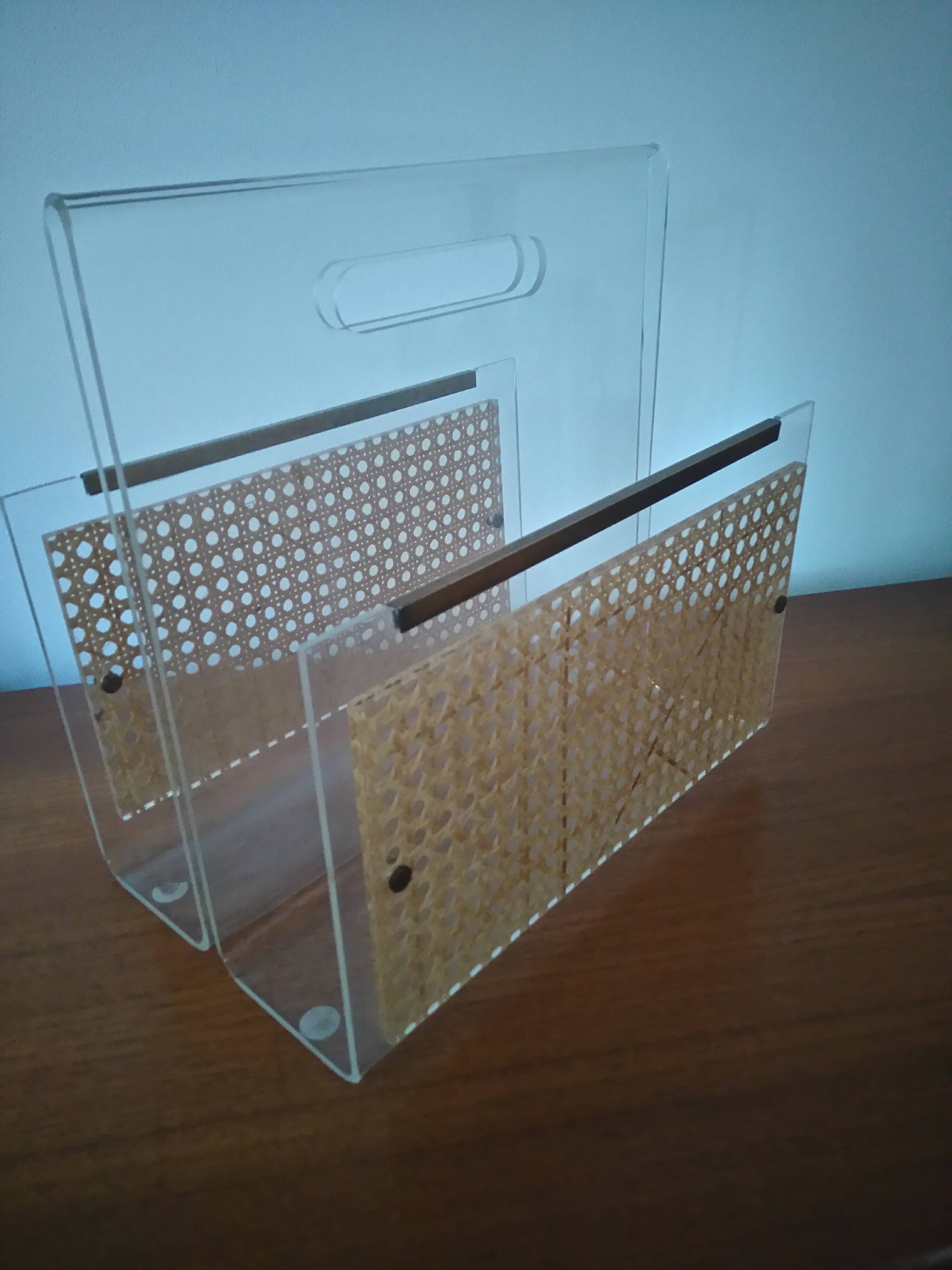 Revised door in plexiglass and cannage year 70