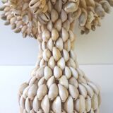 Vintage shell candle holder