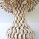 Vintage shell candle holder