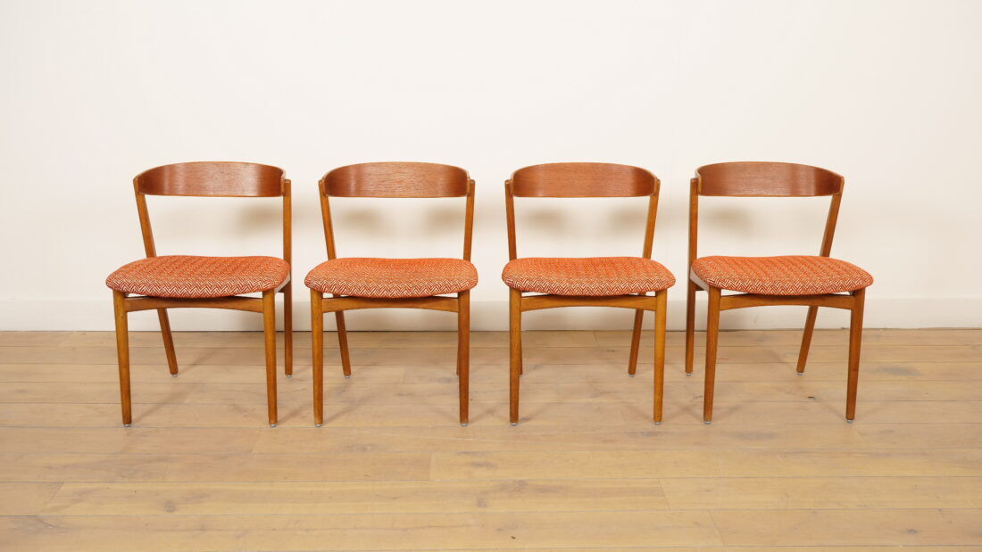 Set of 4 Farstrup dining chairs - Danish design vintage