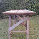 table tréteaux 2m atelier campagne ancienne