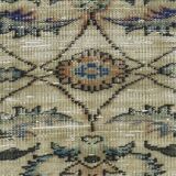 Turkish Anatolian Handmade Vintage Rug 140 cm x 120 cm