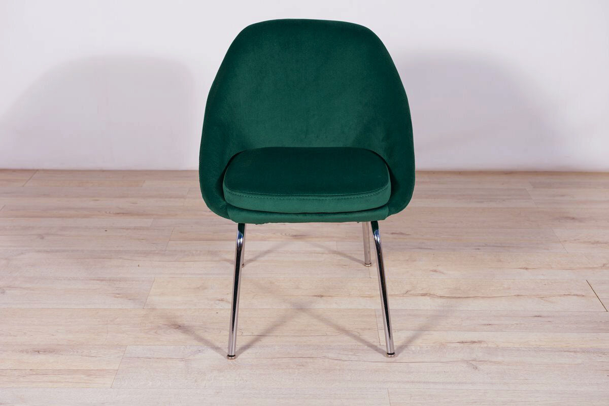 Armchairs chrome and fabric , 1960