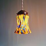 Murano glass pendant/light (2 available), mid-century