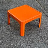 Table basse vintage orange Gilac