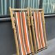 Paire de chaises longues années 70 vintage