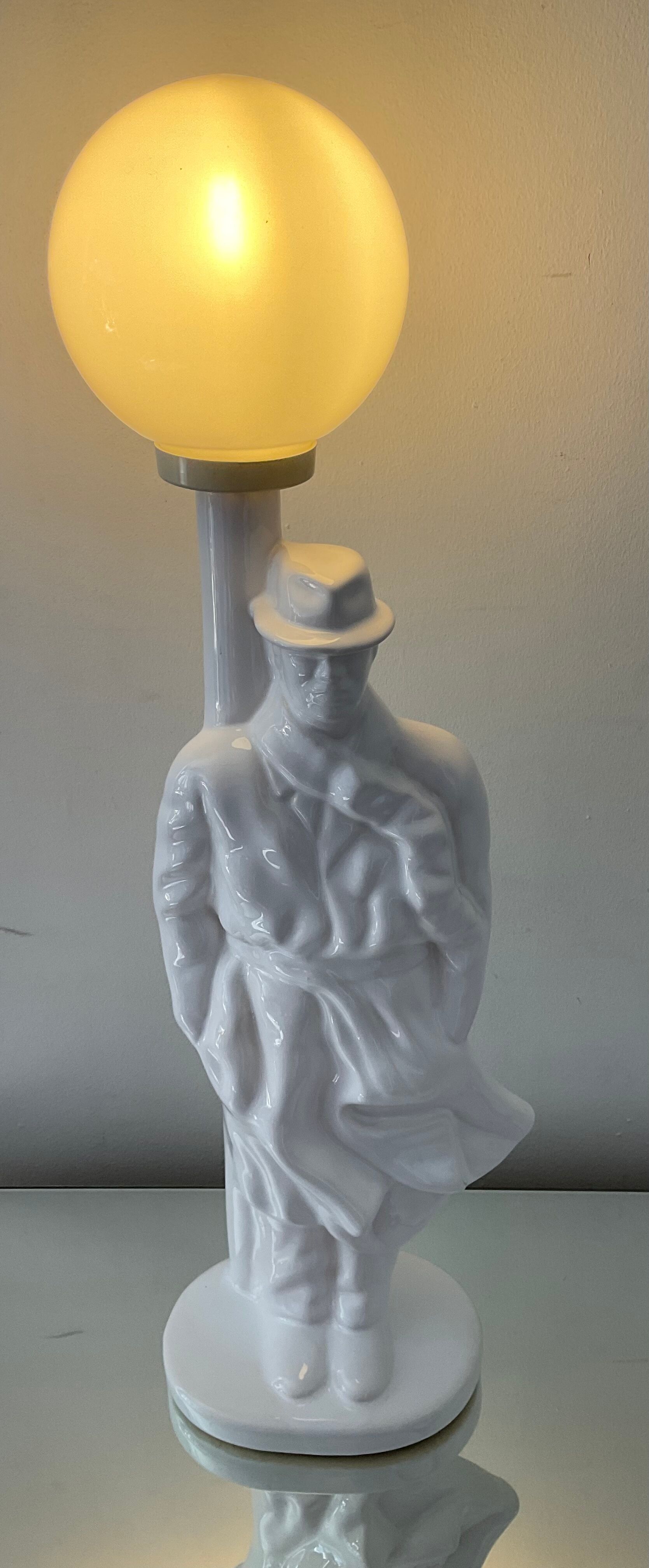 Vintage ceramic lamp year 80