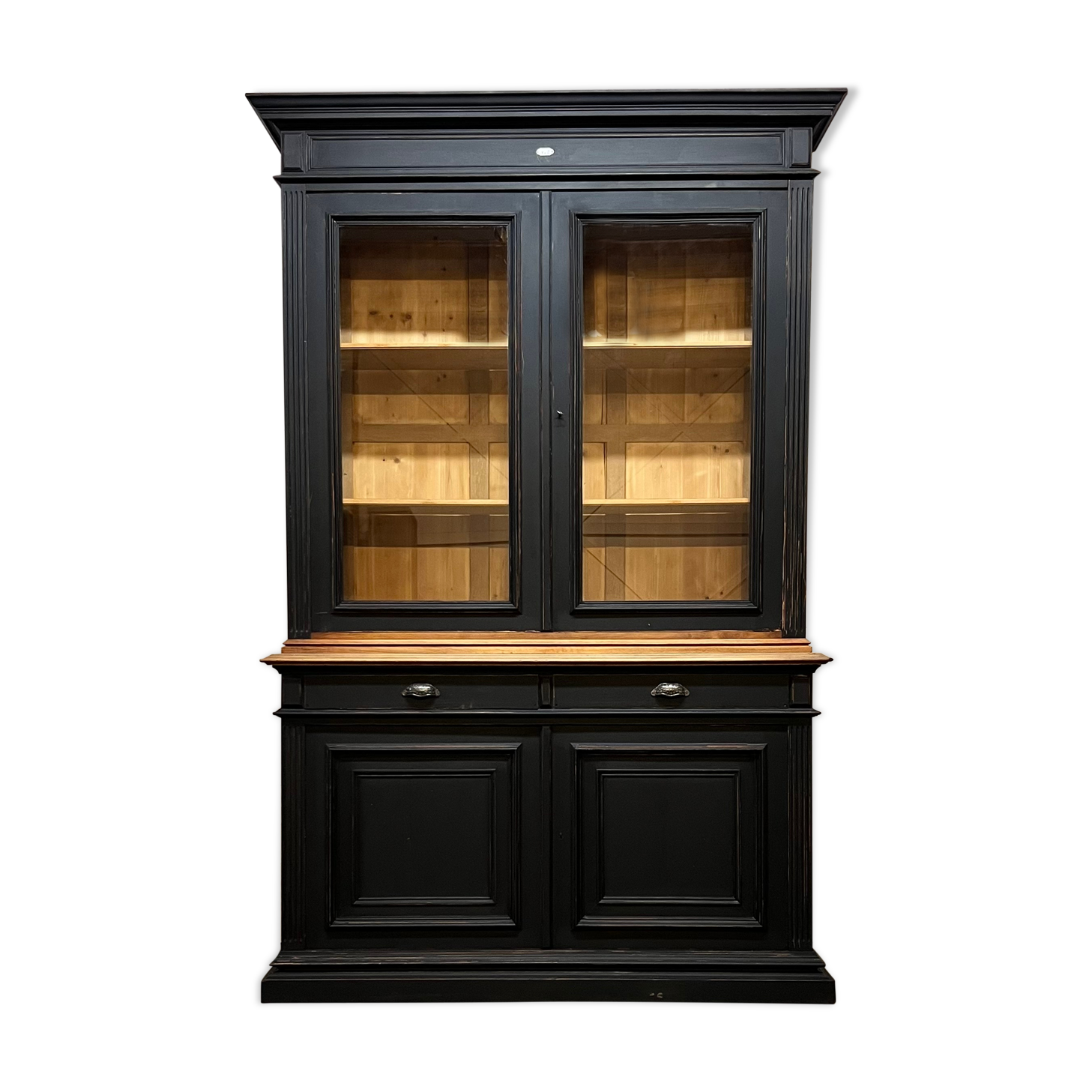 Vessel two solid wood bodies