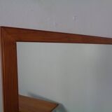 Large Danish No 368 Mirror in Teak by Aksel Kjersgaard, 1960s