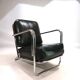 Fauteuil Art Déco en tube d'acier dans le goût de Gilbert Rhode Troy Sunshade, 1930