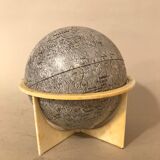 Globe terrestrial moon metal replogle world map 1969