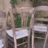 Lot 4 mulched chairs