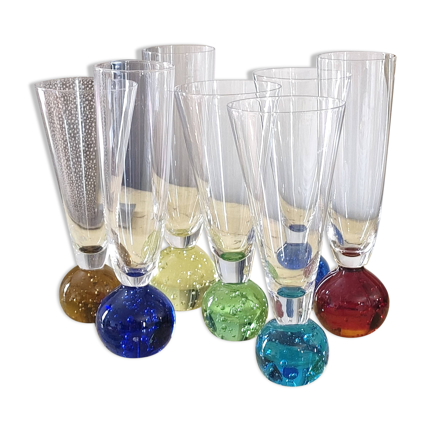 Set de verres à cocktail et champagne scandinaves Kosta Boda