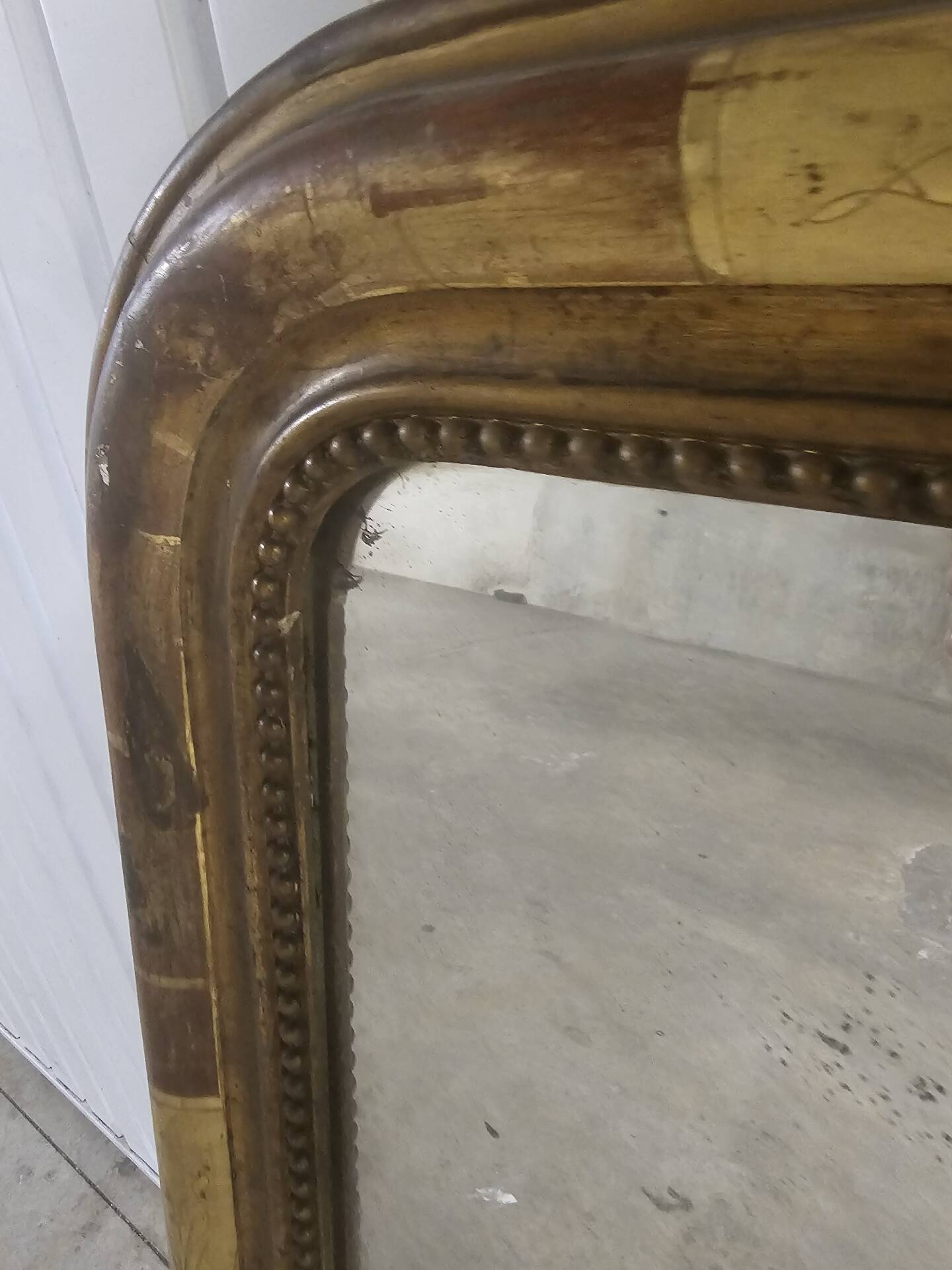 Louis-Philippe gold mirror 117x95