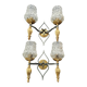 Pair of vintage wall sconces