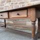 Large antique farmhouse table