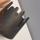 Candleholder made of cast iron, called Summit, Denmark 1970s