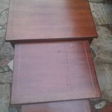 Mahogany nesting tables