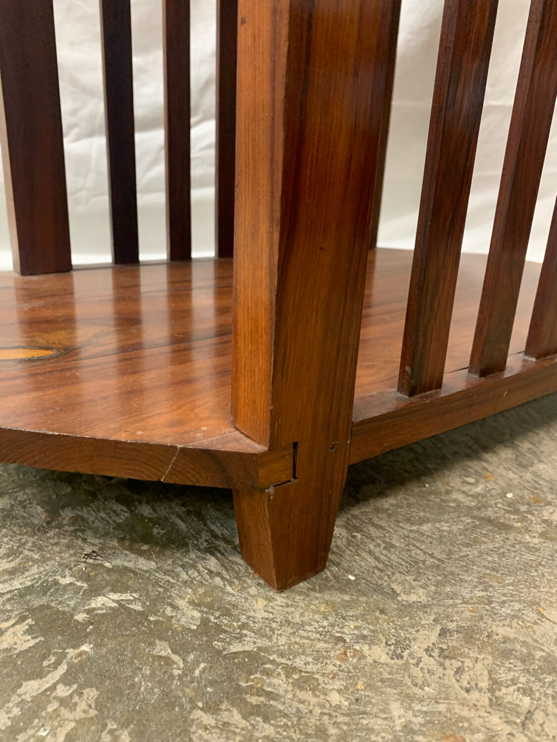 Art deco rosewood side table circa 1930 Art and craft