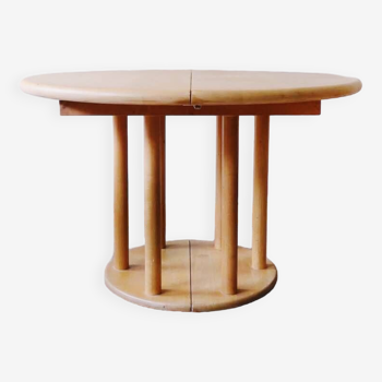 Table ronde extensible style Rainer Daumiller
