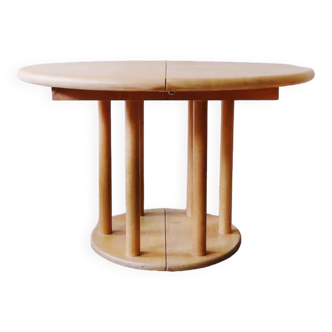 Table ronde extensible style Rainer Daumiller