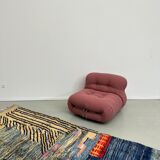 Armchair Soriana Afra and Tobia Scarpa 60s Cassina