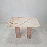 Italian Marble Side Table, 1980s