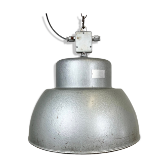 Industrial Polish Factory Pendant Lamp from Mesko, 1970s