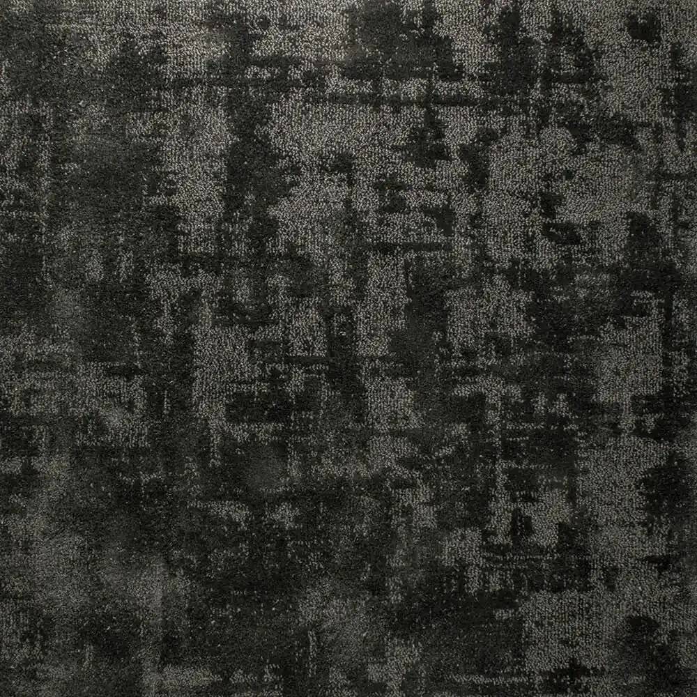Istos dark gray round rug best price