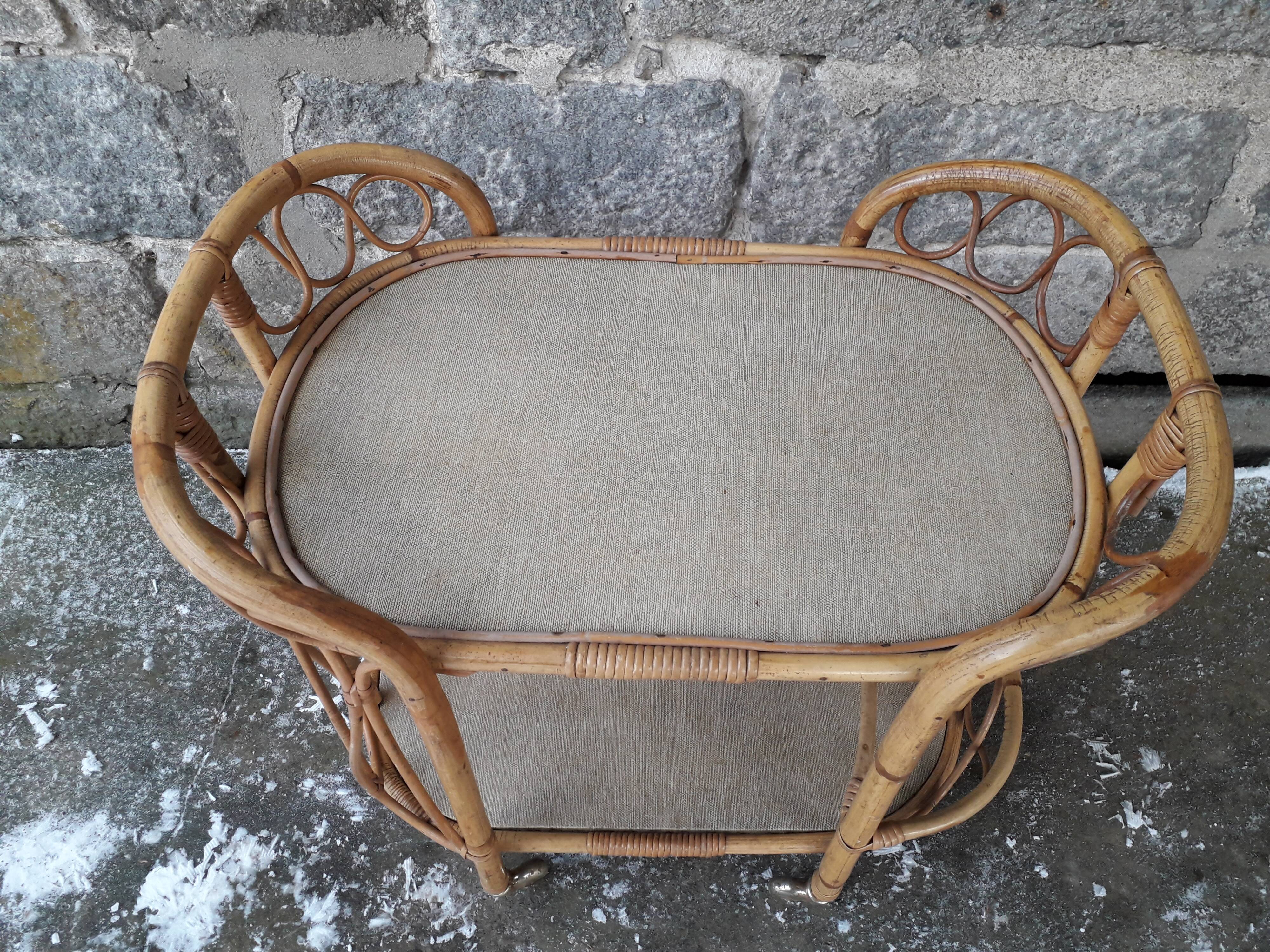 Rattan roller dessert