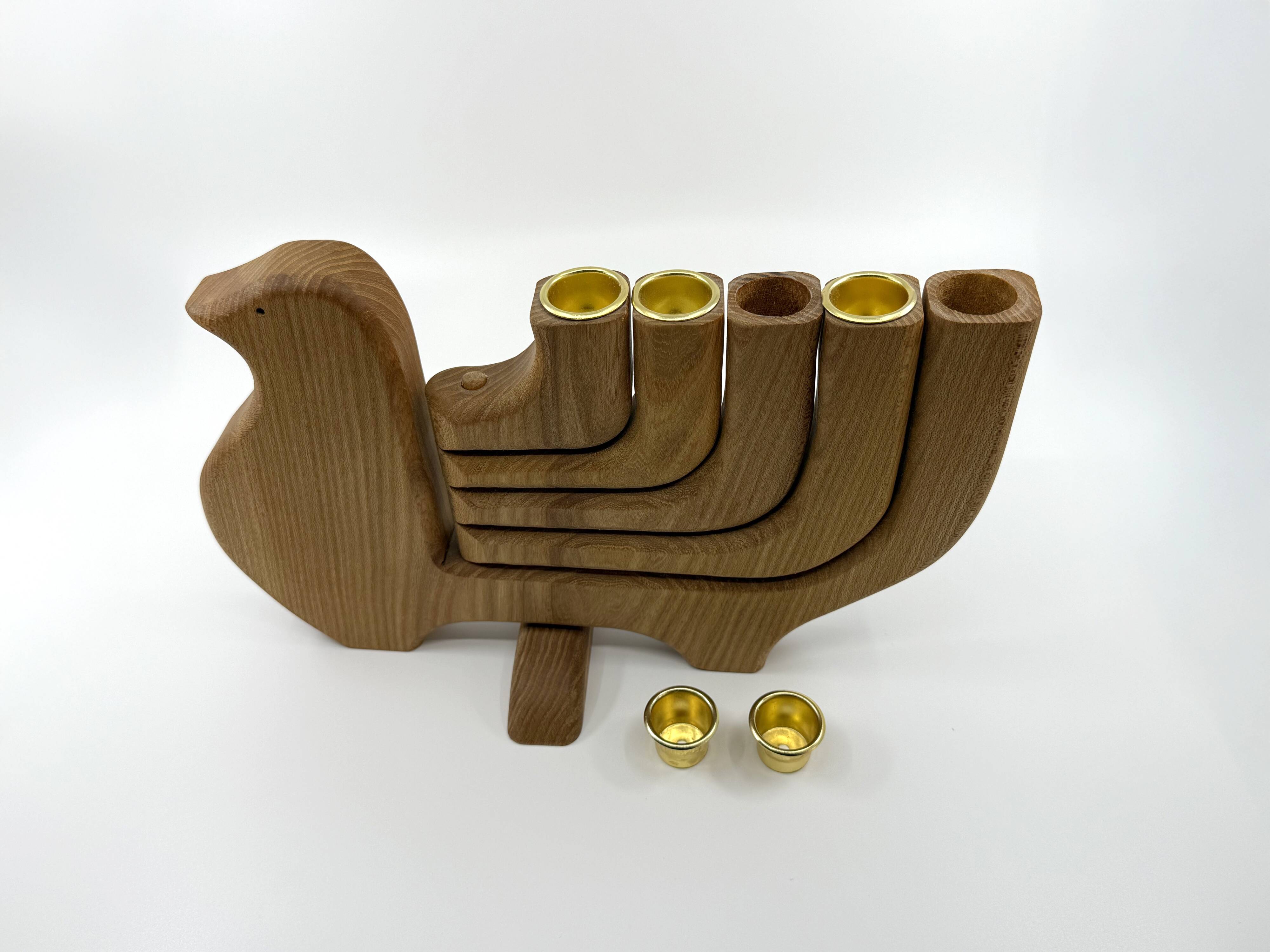 Dove Candlestick Holder • Carl Nelson • Sweden Circa 1970