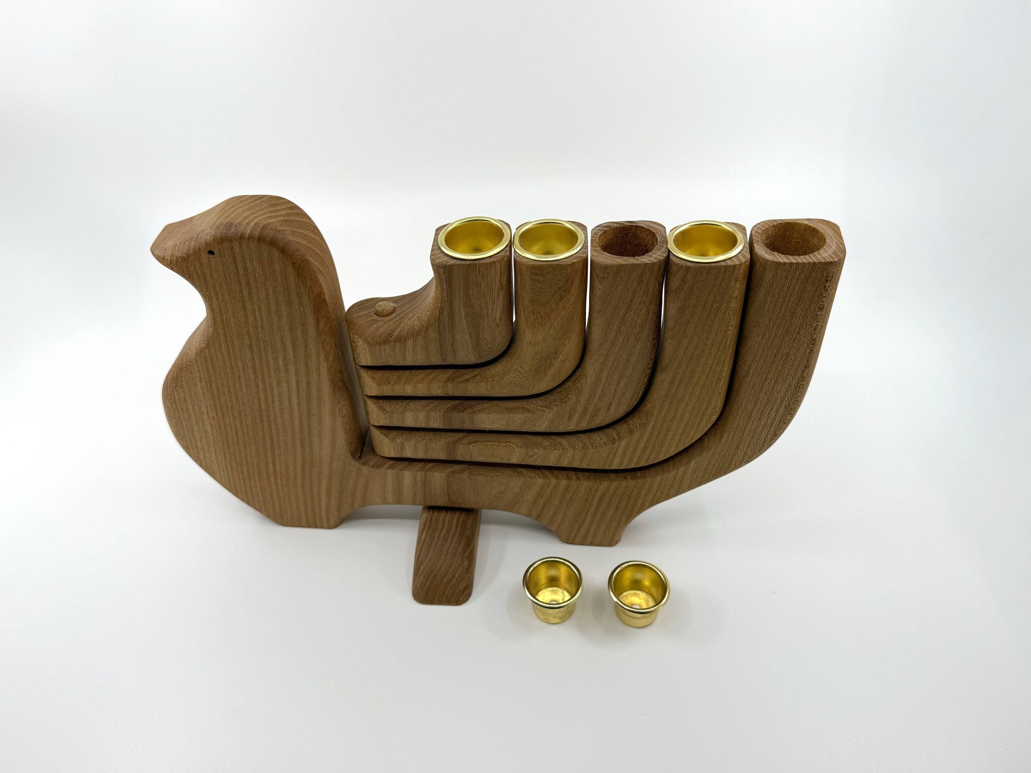 Dove Candlestick Holder • Carl Nelson • Sweden Circa 1970
