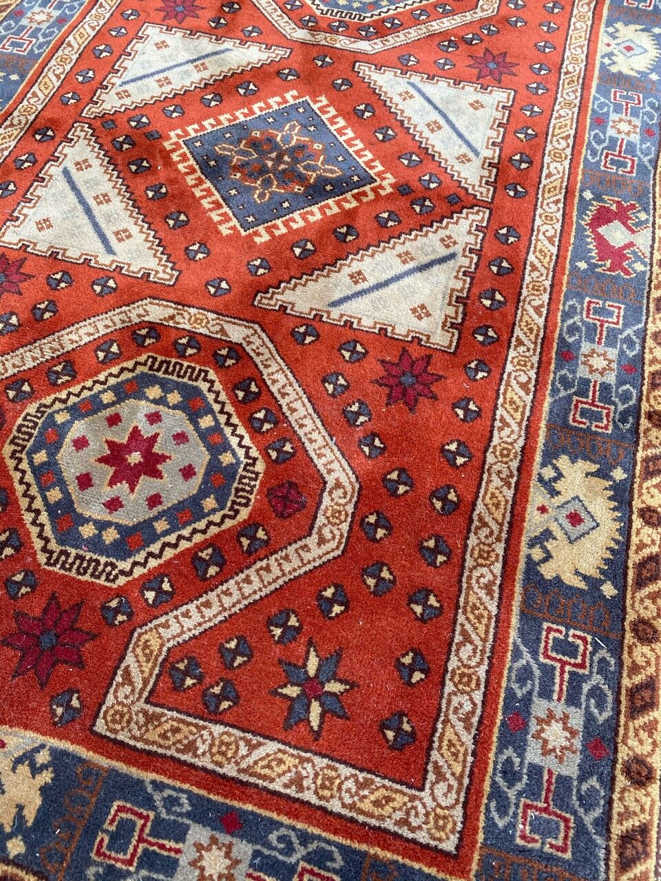 Turkish vintage carpet 100x160 cm